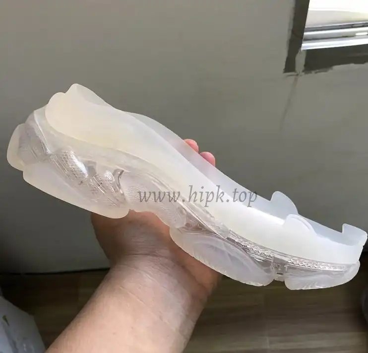 PK God Balencia Paris triple s true white 2019 version newest sole official with retail materials ready to ship