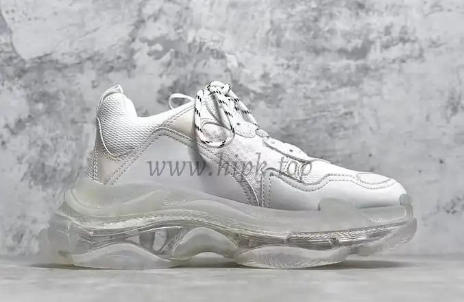 PK God Balencia Paris triple s true white 2019 version newest sole official with retail materials ready to ship