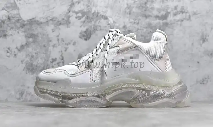 PK God Balencia Paris triple s true white 2019 version newest sole official with retail materials ready to ship