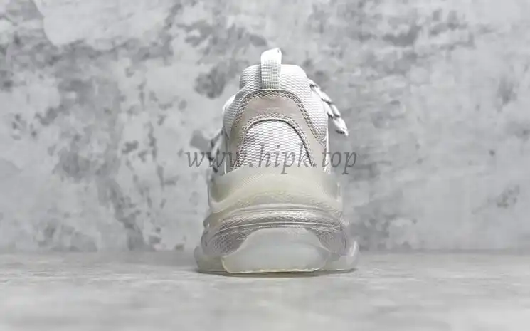 PK God Balencia Paris triple s true white 2019 version newest sole official with retail materials ready to ship