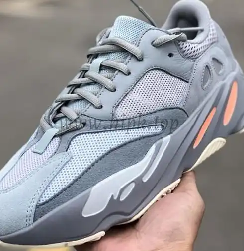 PK God yeezy 700 Carbon Blue retail materials ready to ship