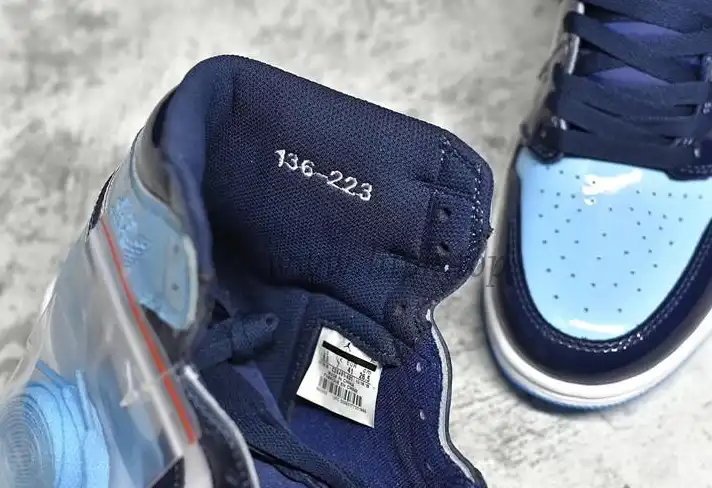 PK God Air Jordan 1 All Star Blue chill retail materials ready to ship