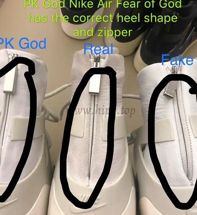 EXCLUSIVE RETAIL PK GOD NIKE AIR FEAR OF GOD 1 LIGHT BONE BLACK AR4237-002 READY TO SHIP