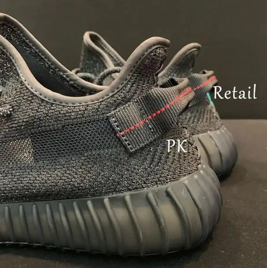 EXCLUSIVE PK GOD YEEZY 350 V2 BLACK 3M WITH REAL PREMEKNIT FROM HUAYIYI WHICH OFFER PRIMEKNIT TO ADIDAS DIRECTLY READY TO SHIP