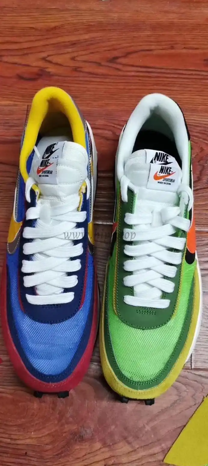 PK God Sacai X Nike LDV Waffle Blue Multi retail matearials ready to ship