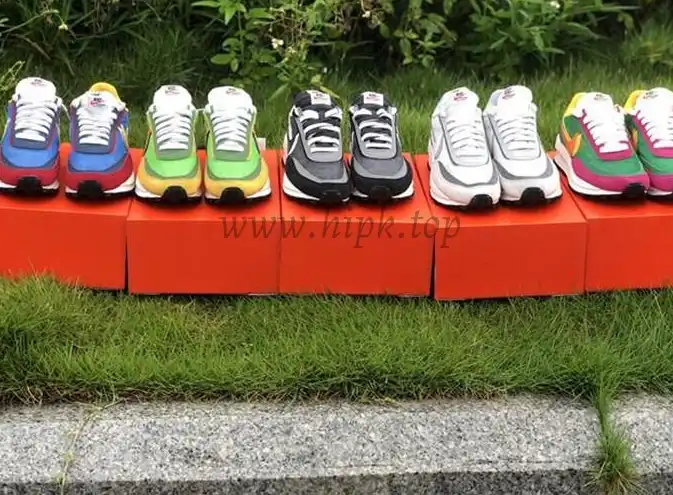 PK God Sacai X Nike LDV Waffle Blue Multi retail matearials ready to ship