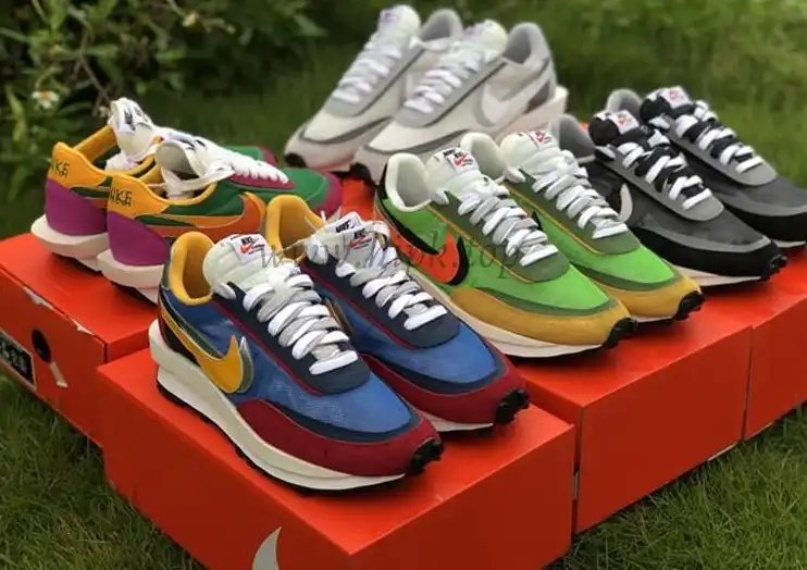 PK God Sacai X Nike LDV Waffle Blue Multi retail matearials ready to ship