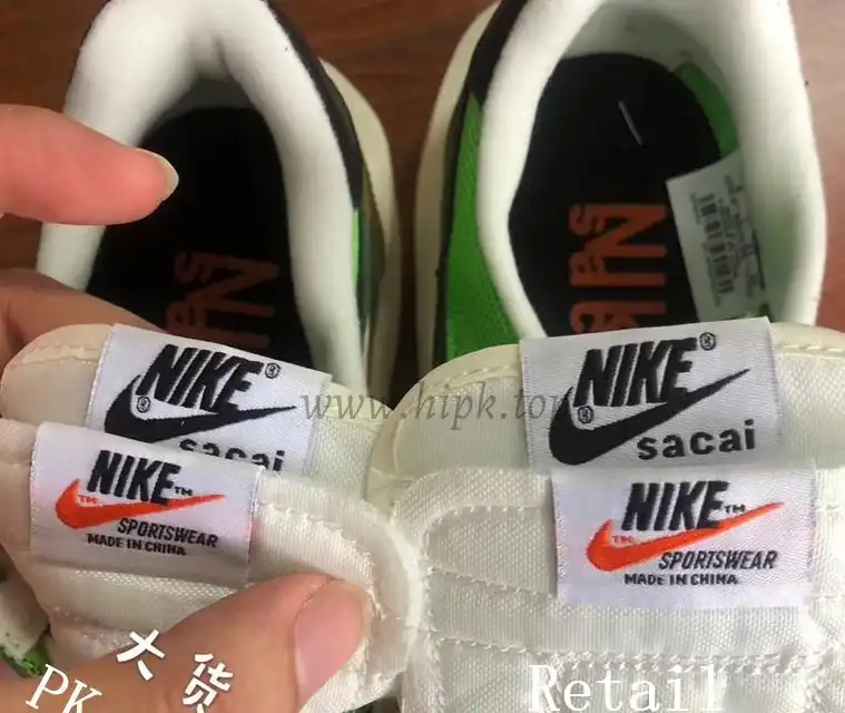 PK God Sacai X Nike LDV Waffle Green Multi retail matearials ready to ship