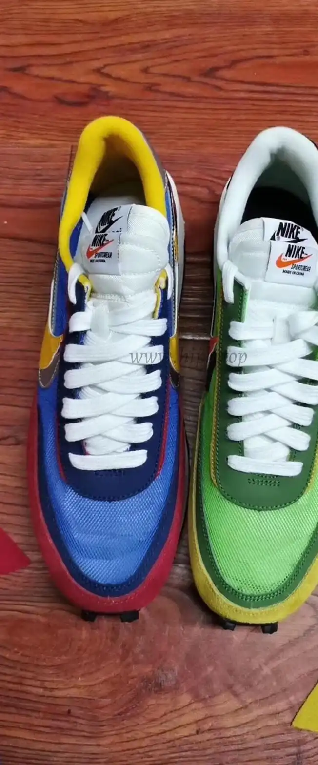 PK God Sacai X Nike LDV Waffle Green Multi retail matearials ready to ship