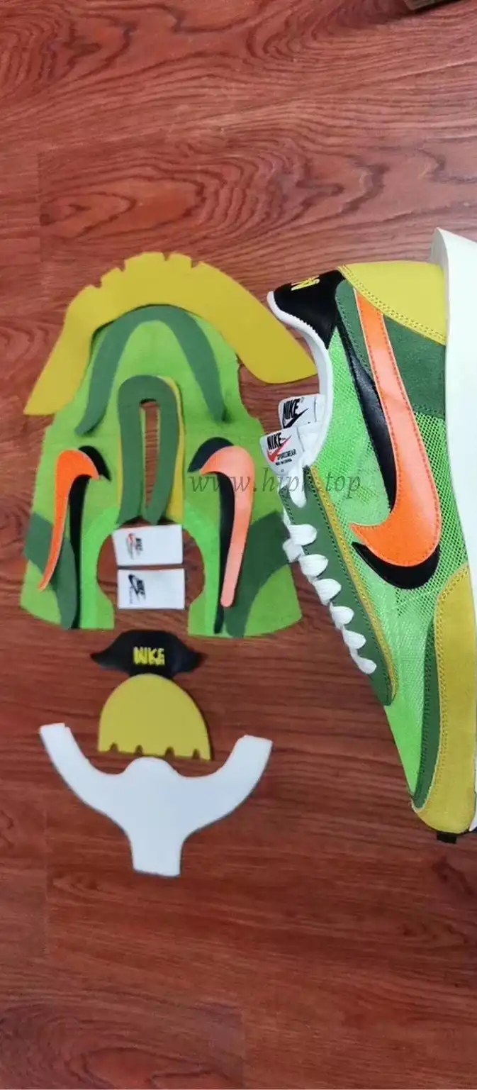 PK God Sacai X Nike LDV Waffle Green Multi retail matearials ready to ship