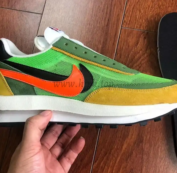 PK God Sacai X Nike LDV Waffle Green Multi retail matearials ready to ship