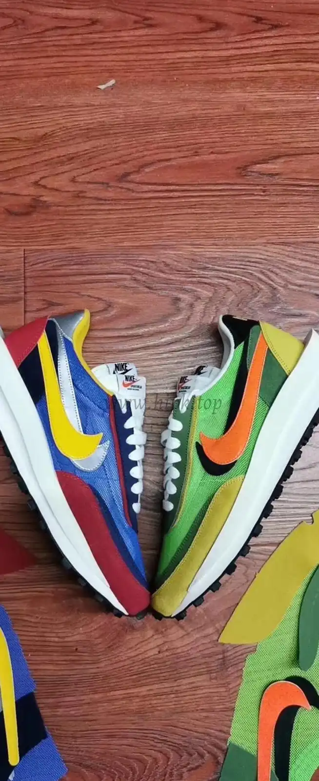 PK God Sacai X Nike LDV Waffle Green Multi retail matearials ready to ship