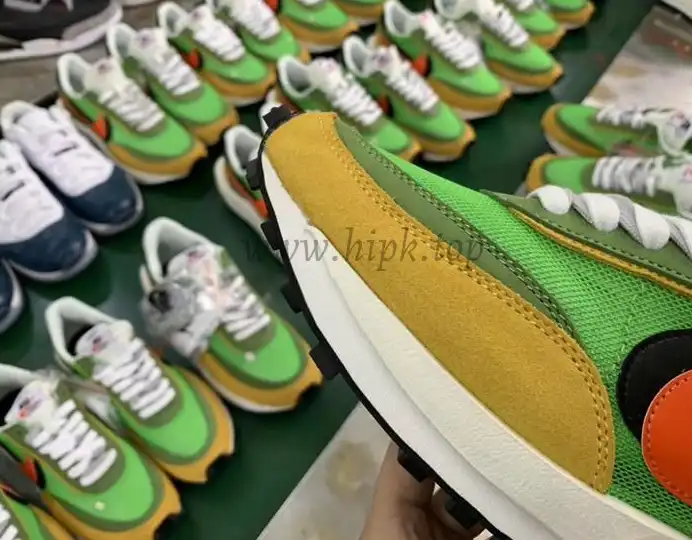 PK God Sacai X Nike LDV Waffle Green Multi retail matearials ready to ship