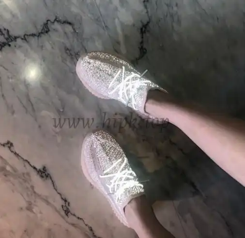 EXCLUSIVE PK GOD YEEZY 350 V2 SYNTH 3M reflective WITH REAL PREMEKNIT FROM HUAYIYI WHICH OFFER PRIMEKNIT TO ADIDAS DIRECTLY READY TO SHIP