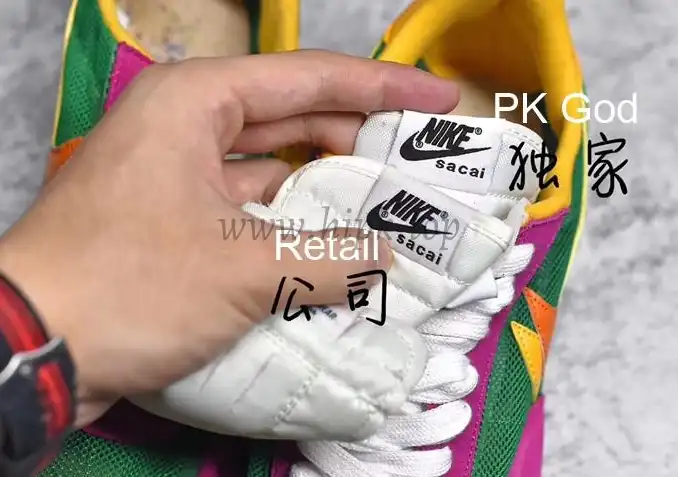 PK GOD SACAI X NIKE LDV WAFFLE BLUE Daybreak Surfaces RETAIL MATEARIALS READY TO SHIP