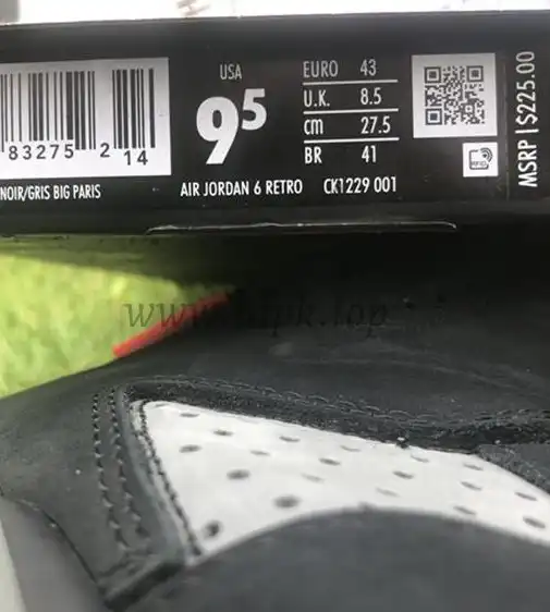 PK God air Jordan 6 Georgetown retail materials ready to ship