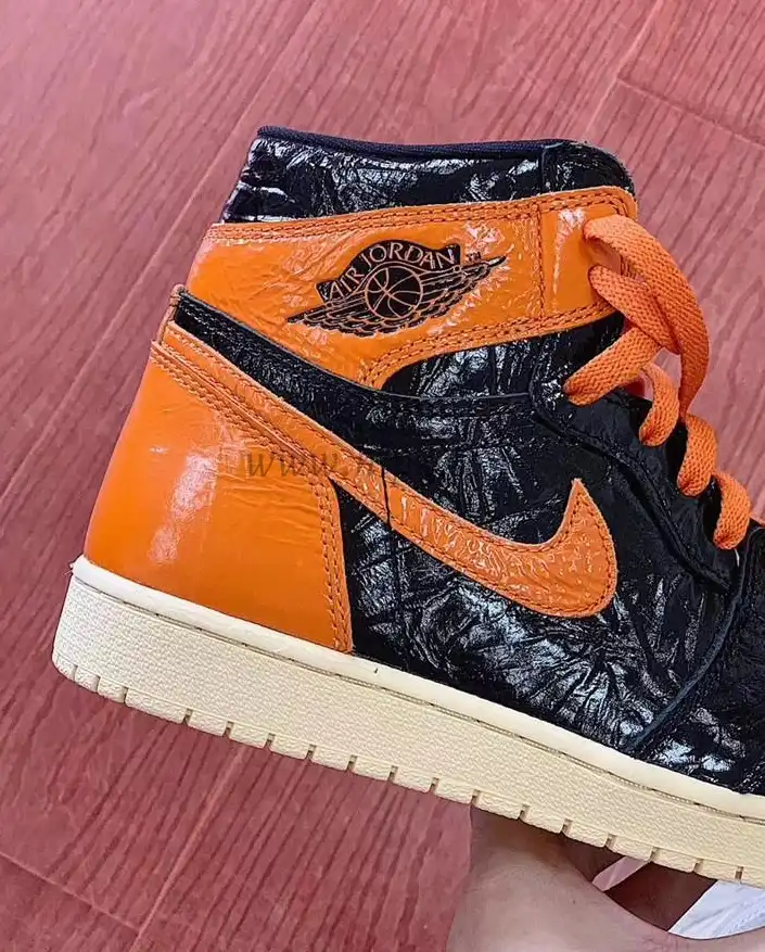 PK God Air Jordan 1 “Shattered Backboard 3.0 retailCrinkled Patent Leather ready to ship