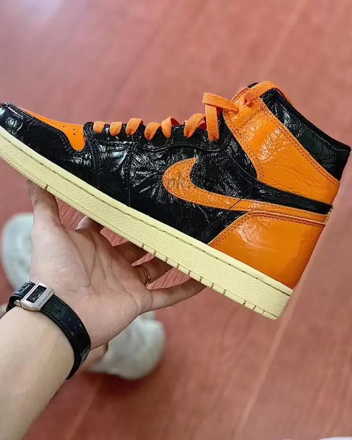 PK God Air Jordan 1 “Shattered Backboard 3.0 retailCrinkled Patent Leather ready to ship