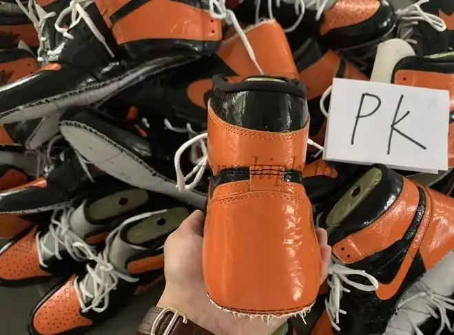 PK God Air Jordan 1 “Shattered Backboard 3.0 retailCrinkled Patent Leather ready to ship