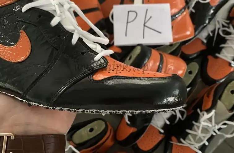 PK God Air Jordan 1 “Shattered Backboard 3.0 retailCrinkled Patent Leather ready to ship