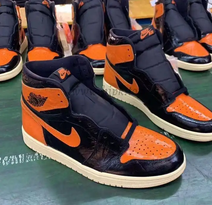 PK God Air Jordan 1 “Shattered Backboard 3.0 retailCrinkled Patent Leather ready to ship