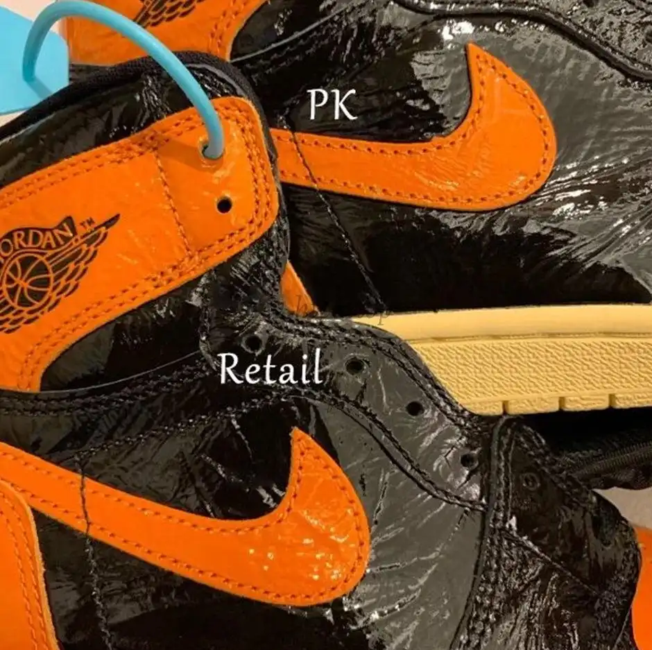 PK God Air Jordan 1 “Shattered Backboard 3.0 retailCrinkled Patent Leather ready to ship