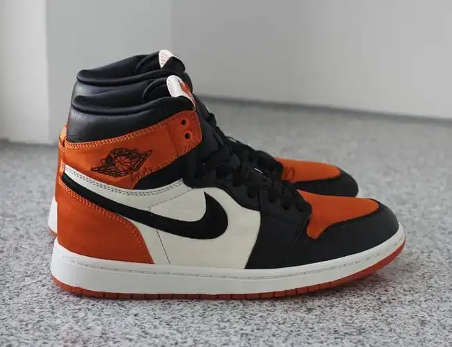 PK God Jordan 1 Retro High Satin Shattered Backboard real materials ready to ship