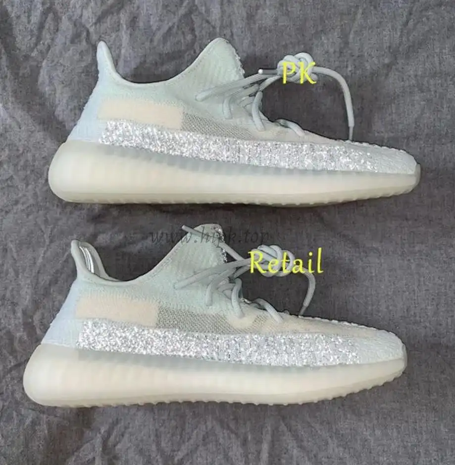 EXCLUSIVE PK GOD YEEZY 350 V2 CLOUD WHITE 3M WITH REAL PREMEKNIT FROM HUAYIYI WHICH OFFER PRIMEKNIT TO ADIDAS DIRECTLY READY TO SHIP