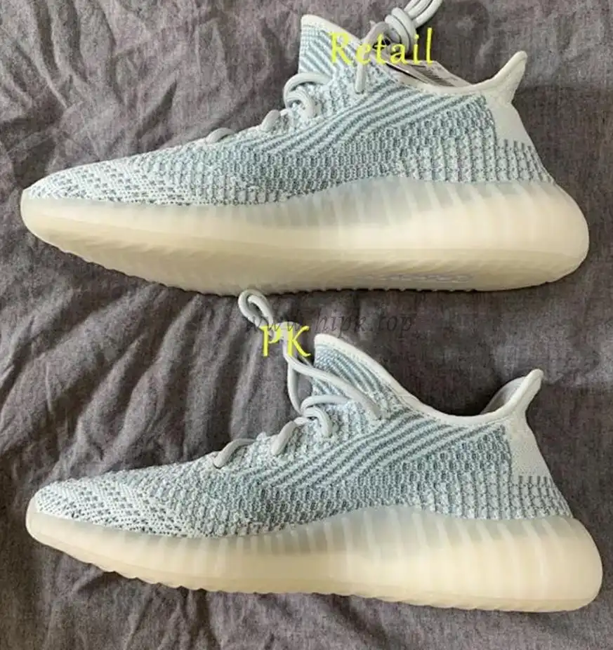 EXCLUSIVE PK GOD YEEZY 350 V2 CLOUD WHITE 3M WITH REAL PREMEKNIT FROM HUAYIYI WHICH OFFER PRIMEKNIT TO ADIDAS DIRECTLY READY TO SHIP