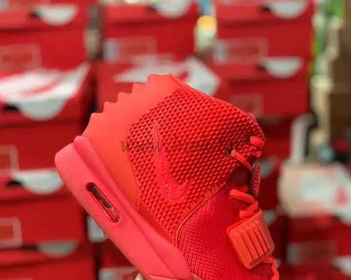 God Air Yeezy 2 Red October Real materials Limited pairs