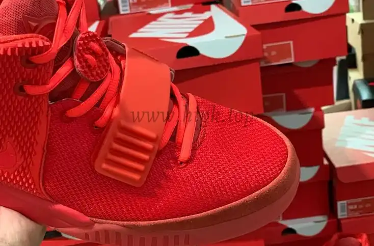 God Air Yeezy 2 Red October Real materials Limited pairs