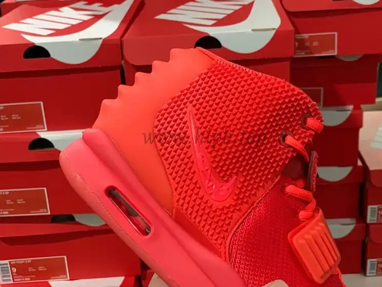 God Air Yeezy 2 Red October Real materials Limited pairs