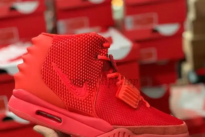 God Air Yeezy 2 Red October Real materials Limited pairs