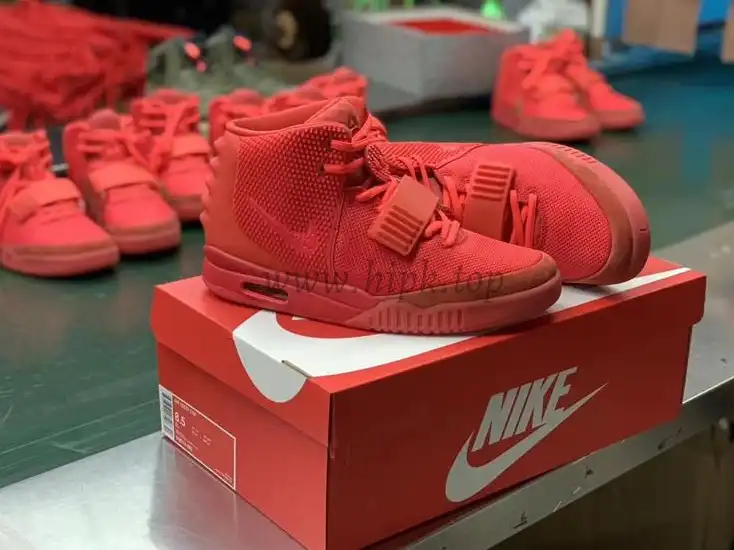 God Air Yeezy 2 Red October Real materials Limited pairs