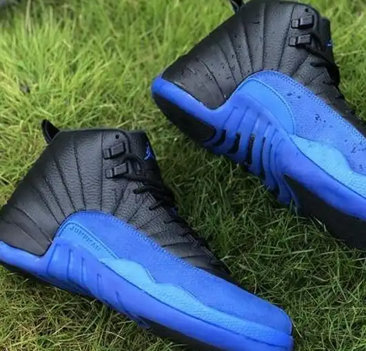 Authentic Air Jordan 12 GS University Blue