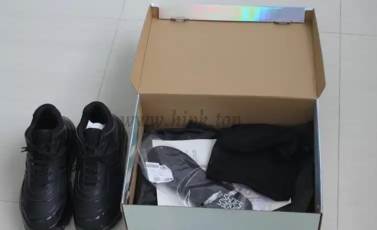 PK God Balen Triple S Designer David Tourniaire launches brand “Shoes 53045”all black retail materials ready to ship