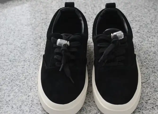 PK God FEAR OF GOD 101 LOW SNEAKER all black BONE SUEDE real materials ready to ship