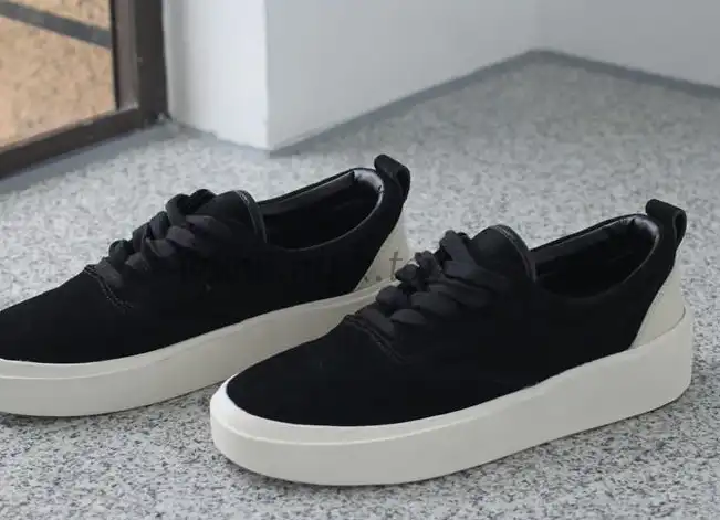 PK God FEAR OF GOD 101 LOW SNEAKER all black BONE SUEDE real materials ready to ship