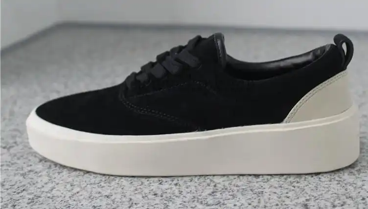 PK God FEAR OF GOD 101 LOW SNEAKER all black BONE SUEDE real materials ready to ship