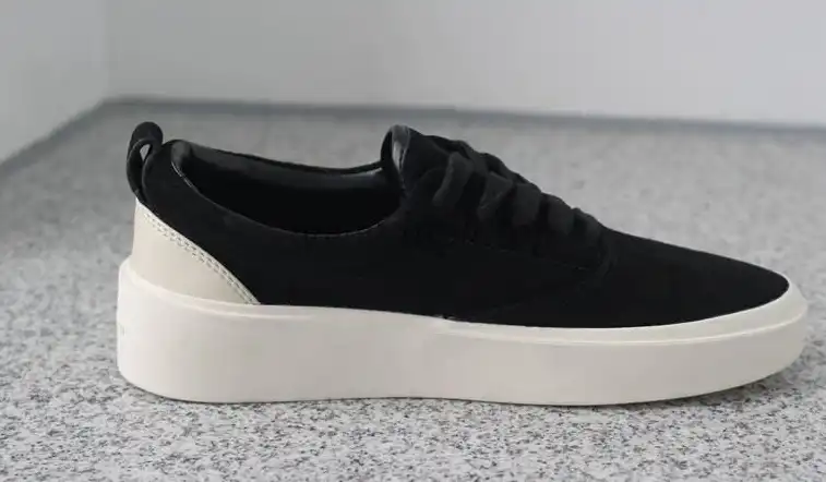 PK God FEAR OF GOD 101 LOW SNEAKER all black BONE SUEDE real materials ready to ship