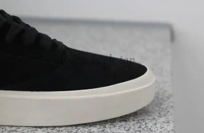 PK God FEAR OF GOD 101 LOW SNEAKER all black BONE SUEDE real materials ready to ship