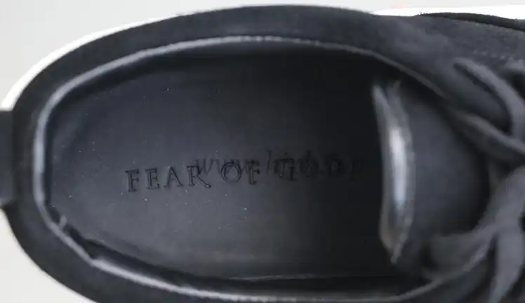 PK God FEAR OF GOD 101 LOW SNEAKER all black BONE SUEDE real materials ready to ship