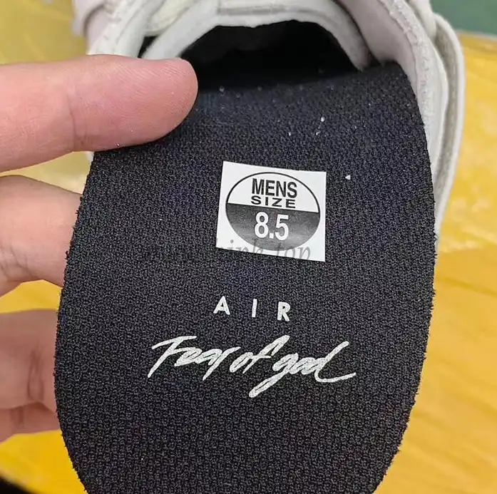 PK God Nike Air Fear Of God Raid “Light Bone”real materials ready to ship