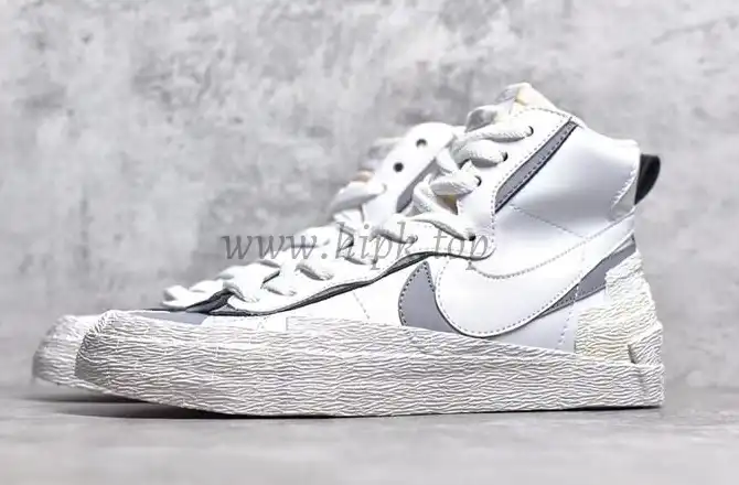 PK God Sacai X NK Blazer with Dunk white grey real materials ready to ship