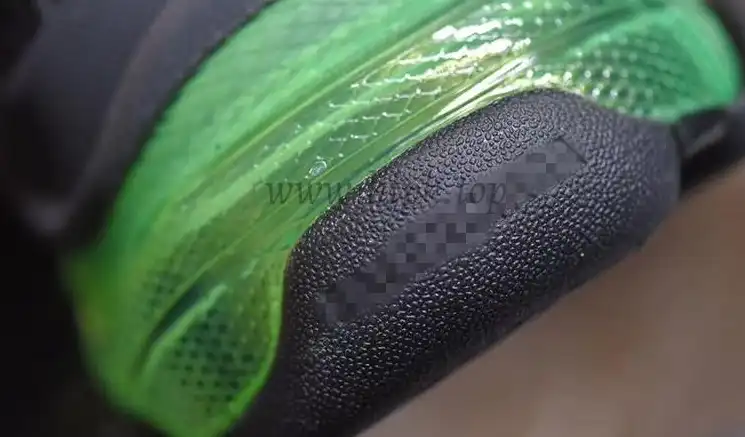 PK GOD PARIS TRIPLE S CLEAR SOLE TRAINER Black Green real materials READY TO SHIP