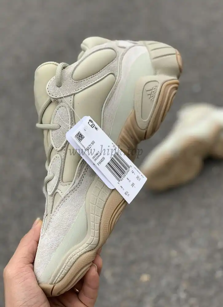 PK GOD YEEZY 500 “Stone”FW483929 RETAIL VERSION READY TO SHIP