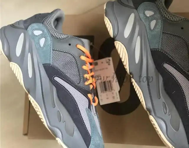 PK GOD YEEZY 700 BOOST Teal Blue RETAIL MATERIALS READY TO SHIP