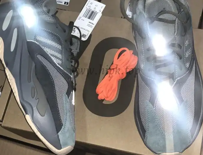 PK GOD YEEZY 700 BOOST Teal Blue RETAIL MATERIALS READY TO SHIP