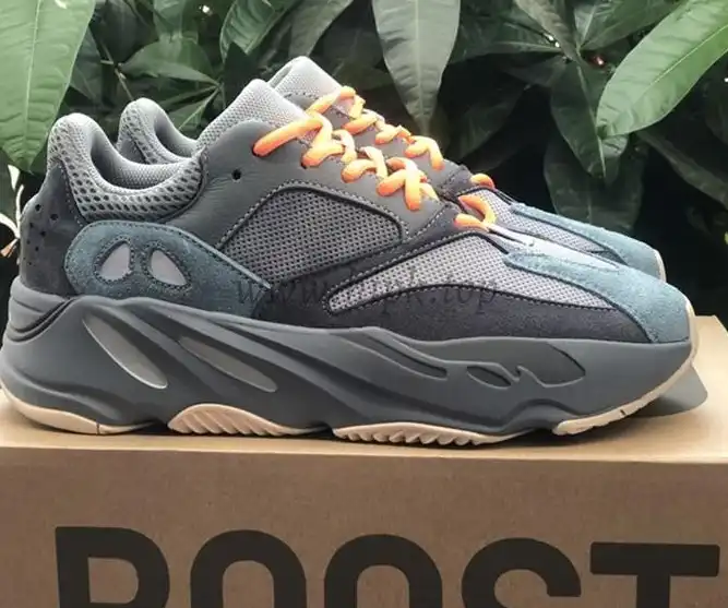 PK GOD YEEZY 700 BOOST Teal Blue RETAIL MATERIALS READY TO SHIP