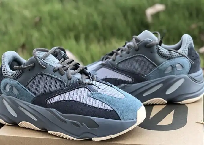 PK GOD YEEZY 700 BOOST Teal Blue RETAIL MATERIALS READY TO SHIP